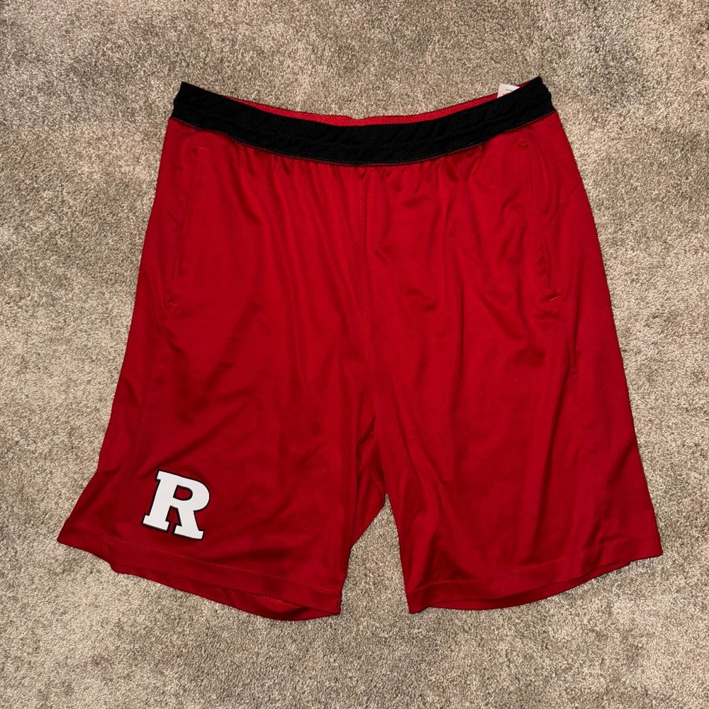 Adidas Rutgers Football Red Shorts XL/XXL